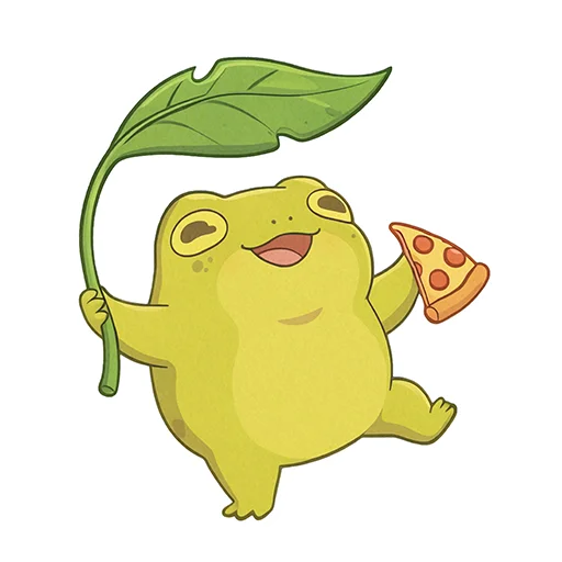🍃 Стикер «Capybara Comics» для Telegram