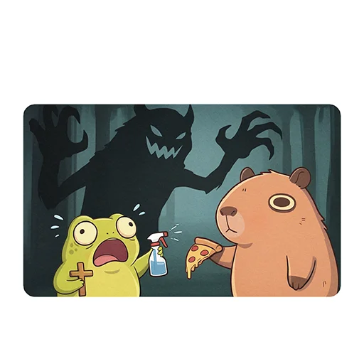 ✝️ Стикер «Capybara Comics» для Telegram