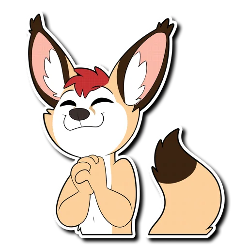 Стикерпак Caracal для Telegram — скачать