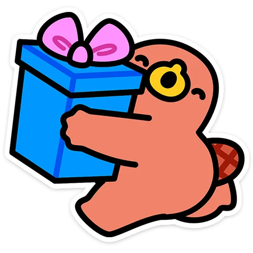⭐ Стикер «Утконос Карл» для Telegram