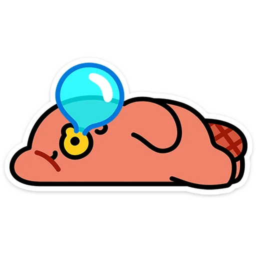 ⭐ Стикер «Утконос Карл» для Telegram