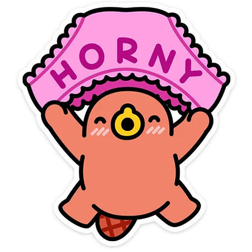 ⭐ Стикер «Утконос Карл» для Telegram