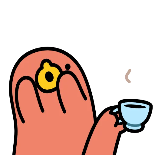 ☕️ Эмодзи «Утконос Карл» для Telegram