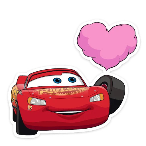 🫶 Стикер «Тачки» для Telegram