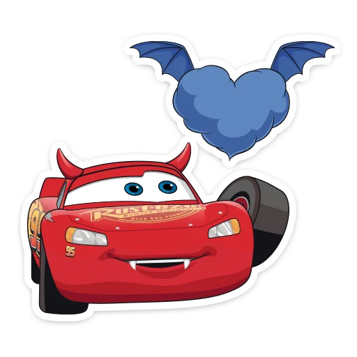🫶 Стикер «Тачки» для Telegram
