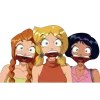 🤩 Эмодзи «Totally Spies» для Telegram