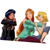🤩 Эмодзи «Totally Spies» для Telegram