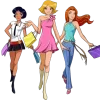 🤩 Эмодзи «Totally Spies» для Telegram
