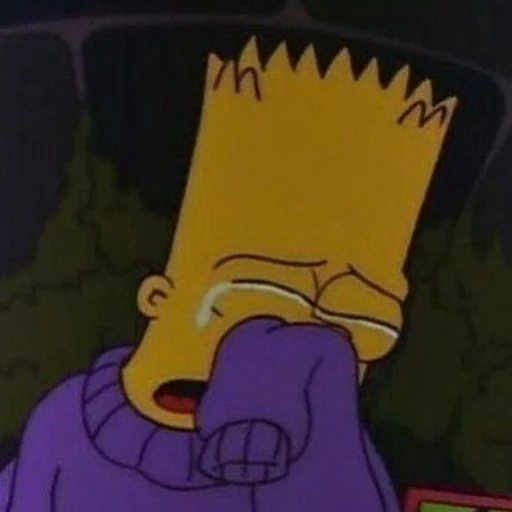😭 Стикер «cartoon mOOds» для Telegram