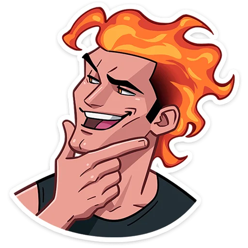 🤔 Стикер «Каспер» для Telegram
