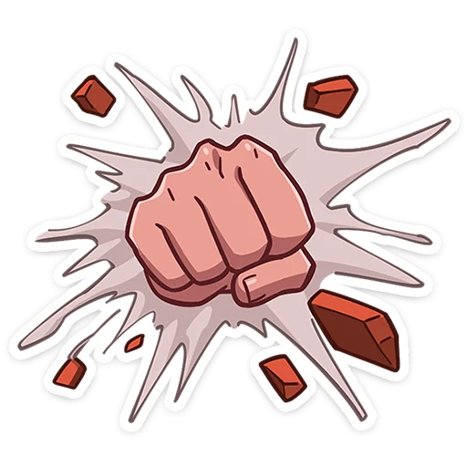 👊 Стикер «Каспер» для Telegram