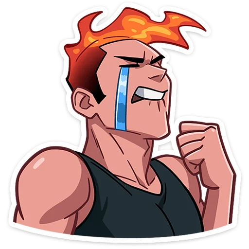 😭 Стикер «Каспер» для Telegram