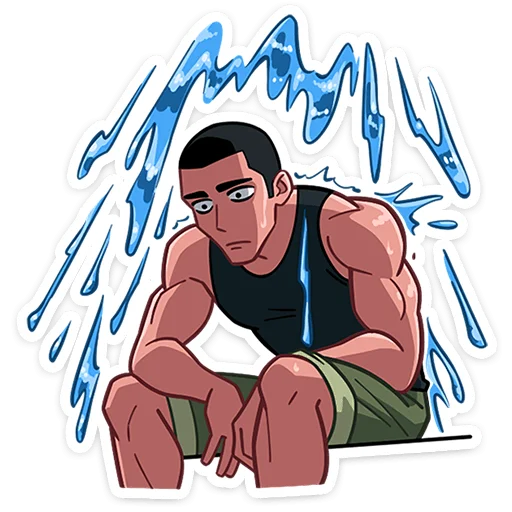 😣 Стикер «Каспер» для Telegram