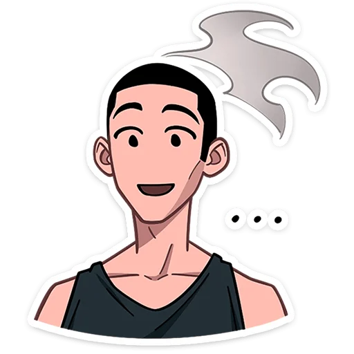 🫥 Стикер «Каспер» для Telegram