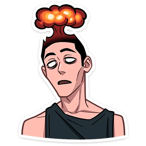 🤯 Стикер «Каспер» для Telegram