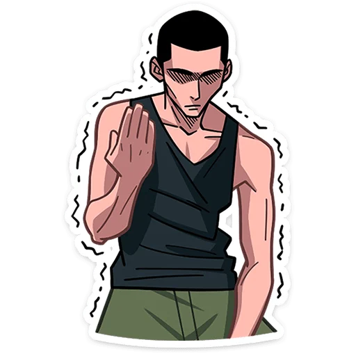 😣 Стикер «Каспер» для Telegram