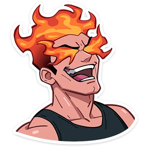 😈 Стикер «Каспер» для Telegram