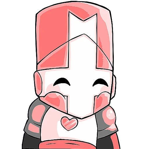 😍 Стикер «CASTLE CRASHERS» для Telegram