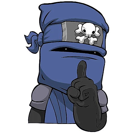 🤭 Стикер «CASTLE CRASHERS» для Telegram