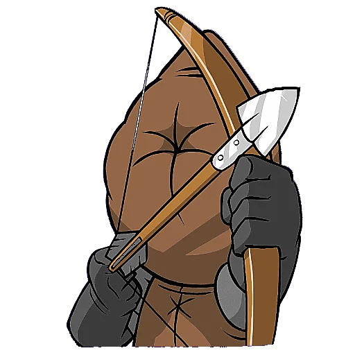 🏹 Стикер «CASTLE CRASHERS» для Telegram