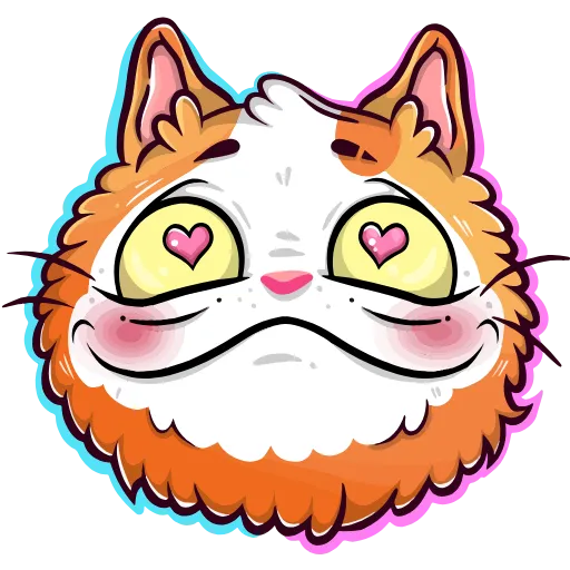 😍 Эмодзи «Кот Лекс» для Telegram
