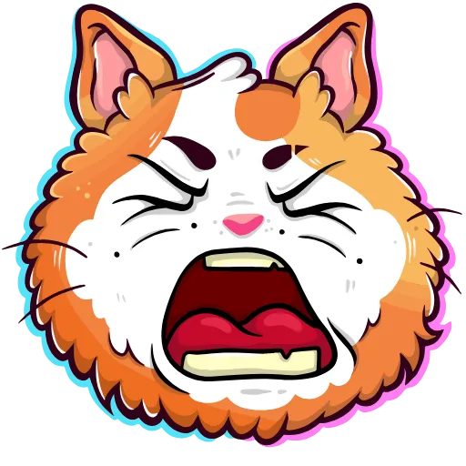 😫 Эмодзи «Кот Лекс» для Telegram