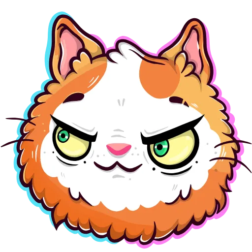 😌 Эмодзи «Кот Лекс» для Telegram