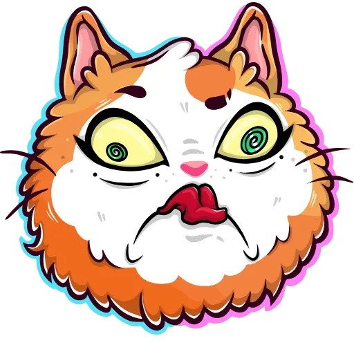 😛 Эмодзи «Кот Лекс» для Telegram