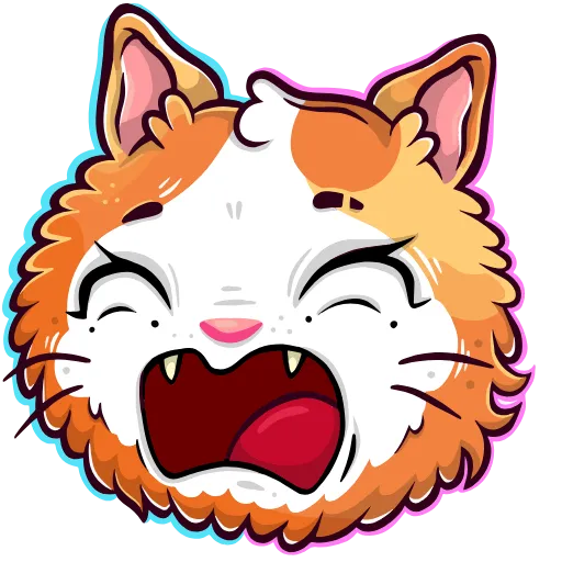😵 Эмодзи «Кот Лекс» для Telegram