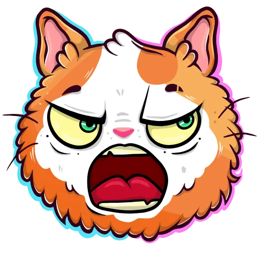 🙄 Эмодзи «Кот Лекс» для Telegram