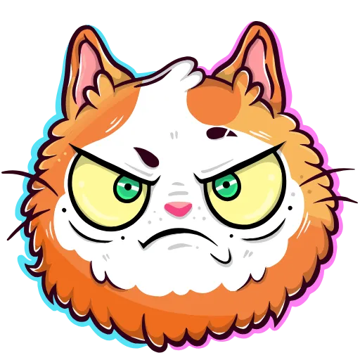 🤨 Эмодзи «Кот Лекс» для Telegram