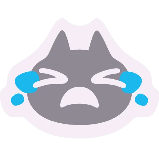 😭 Эмодзи «Cat» для Telegram