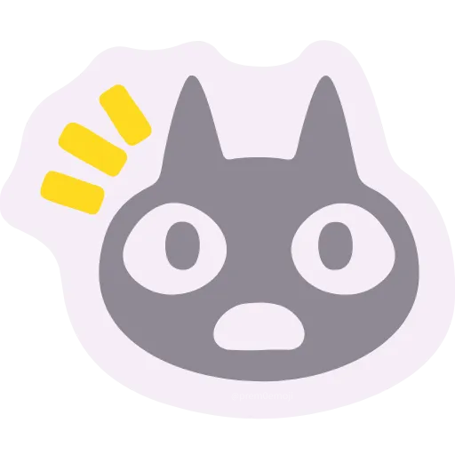 😮 Эмодзи «Cat» для Telegram