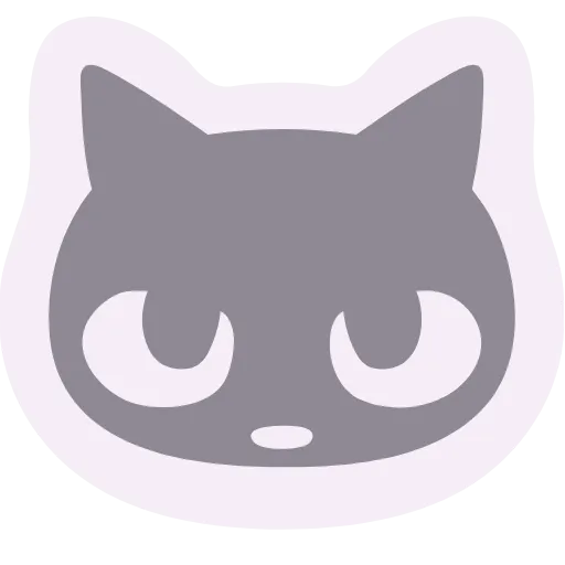 😐 Эмодзи «Cat» для Telegram