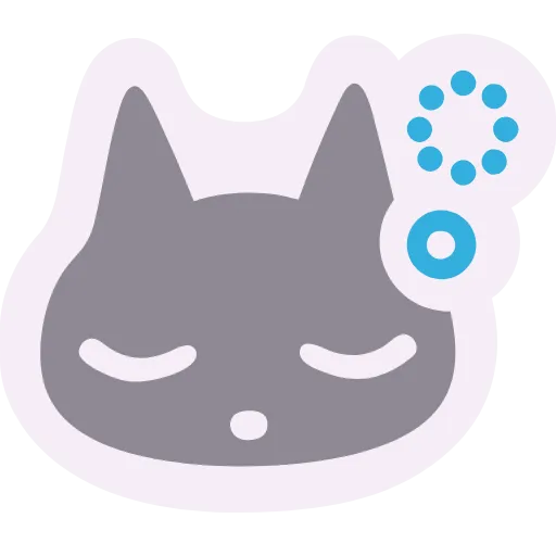 😴 Эмодзи «Cat» для Telegram