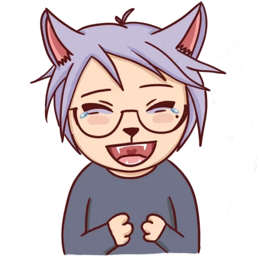 Стикерпак Cat boy for you для Telegram — скачать