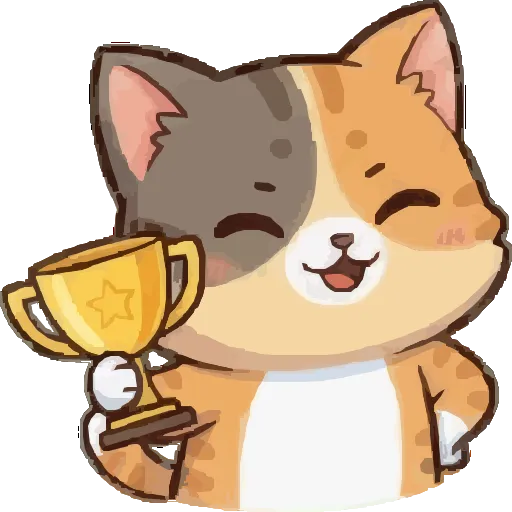 😗 Эмодзи «Котенок БоБ» для Telegram
