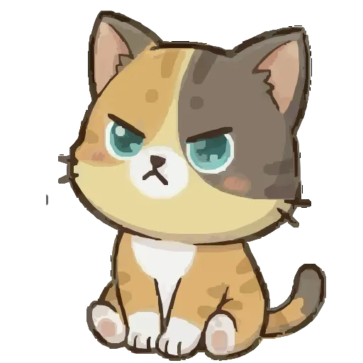 😡 Эмодзи «Котенок БоБ» для Telegram