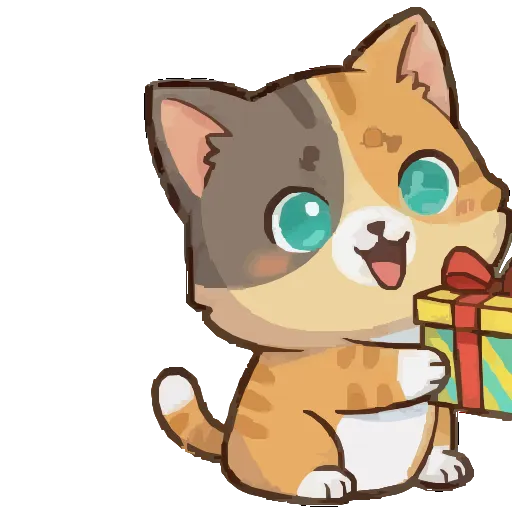 🎁 Эмодзи «Котенок БоБ» для Telegram
