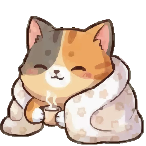☀️ Эмодзи «Котенок БоБ» для Telegram