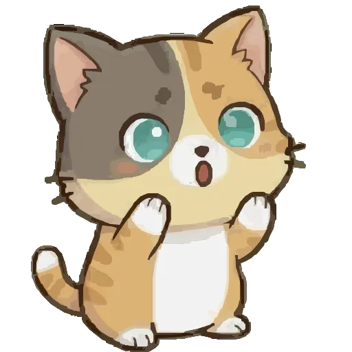 😱 Эмодзи «Котенок БоБ» для Telegram