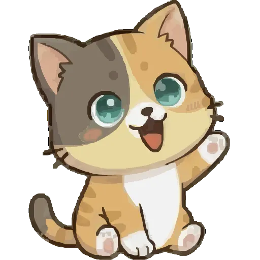 😌 Эмодзи «Котенок БоБ» для Telegram