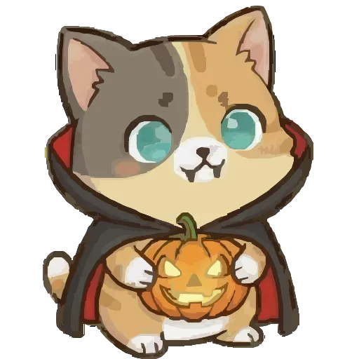 🎃 Эмодзи «Котенок БоБ» для Telegram