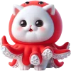 🕺 Эмодзи «Кот кальмар» для Telegram