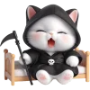 🥱 Эмодзи «Мрачный котик» для Telegram
