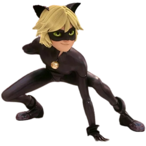 😺 Стикер «Cat Noir - Miraculous» для Telegram