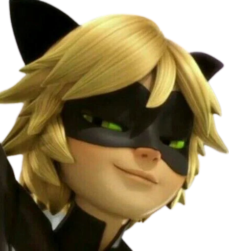 😺 Стикер «Cat Noir - Miraculous» для Telegram