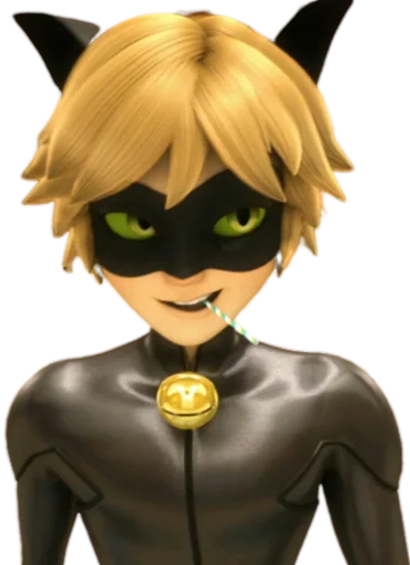 Стикерпак Cat Noir - Miraculous для Telegram — скачать