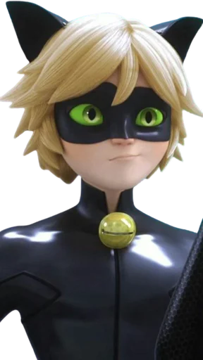 😺 Стикер «Cat Noir - Miraculous» для Telegram