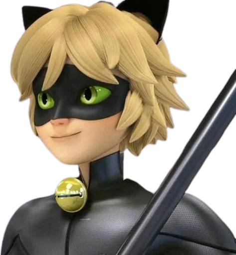 😺 Стикер «Cat Noir - Miraculous» для Telegram